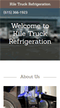 Mobile Screenshot of kilerefrigeration.com