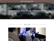 Tablet Screenshot of kilerefrigeration.com